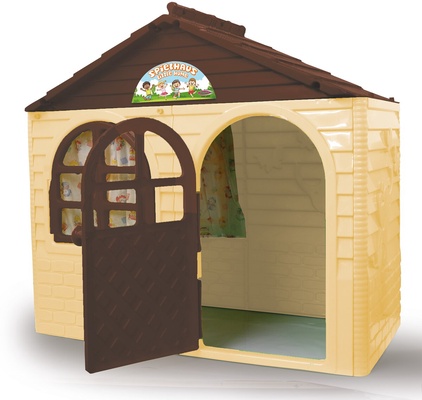 Casita de Juegos Jardin Little Home Beige